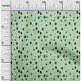 thumbnail image 2 of oneOone Tissu Coton Vert Menthe Abstrait pour Robe Tissu Imprimé au Mètre 56 Pouces de Large, 2 of 5
