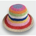 thumbnail image 4 of CoCopeaunts Women Sun Hat Wide Brim Fishing Hat for Women Cute Handmade Woven Straw Hat Foldable Bucket Hat UV Protection Beach Hat, 4 of 6