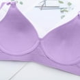 thumbnail image 5 of KIHOUT Bra For Women Clearance Ladies Embroidered Glossy Comfortable Breathable Bra Underwear No Rims, 5 of 9