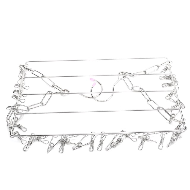 Perchera de Secado, Rejilla de Secado de Calcetines de Acero inoxidable, resistente al desgaste y Duradero para publica de Secado, Balcones de ventana de Piso a Techo, Ventana