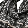 thumbnail image 4 of Bufanda de mujer larga invierno primavera bufandas suaves y cálidas para mujeres damas con chales con borlas (negro), 4 of 5