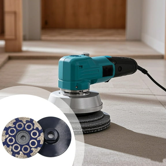 4-Inch Coarse Grit Diamond Cup Wheel for Angle Grinder, M14/5/8"-11 Arbor, Perfect for Dry/Wet Grinding of Granite, Marble, and Concrete