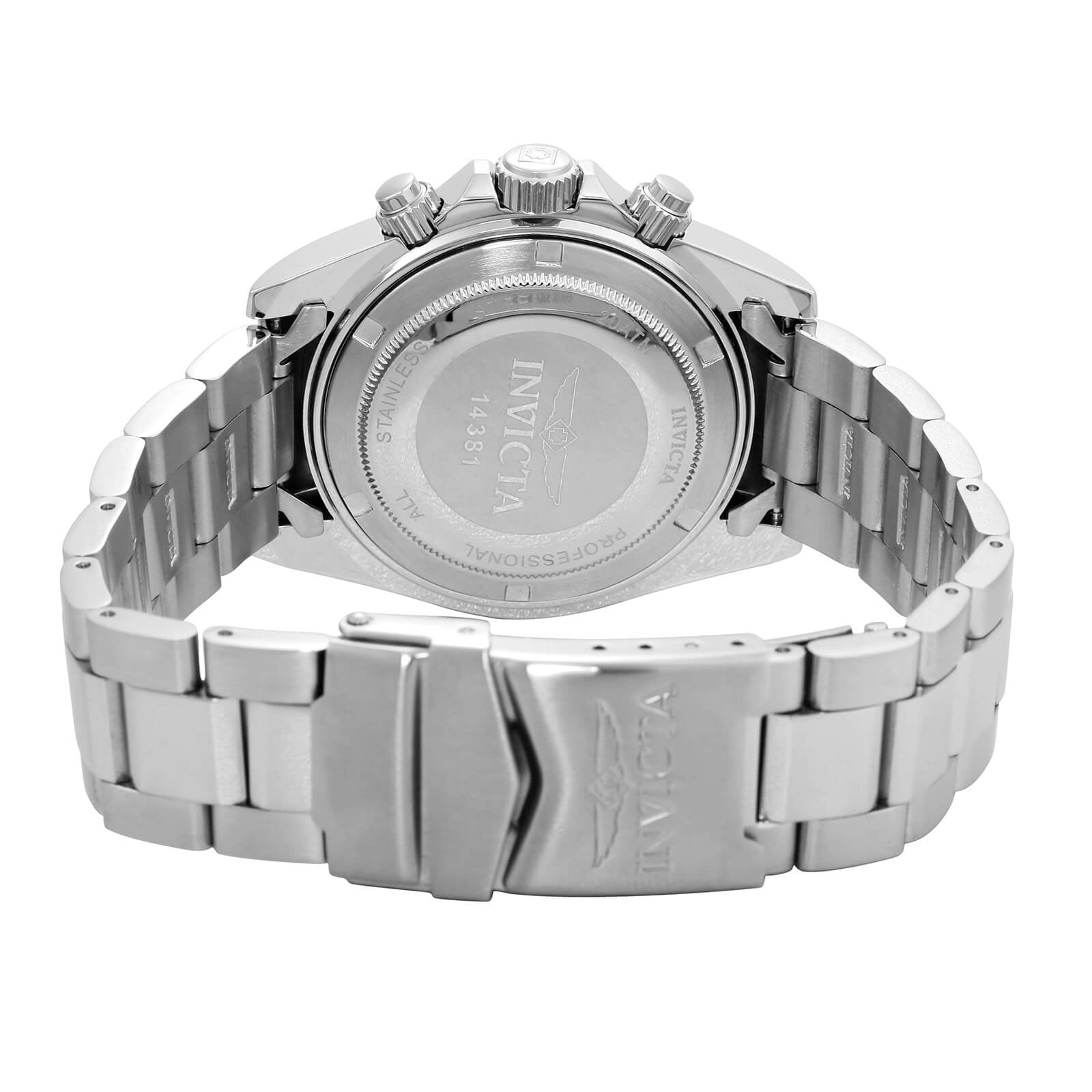 Invicta Men's 14381 Speedway Chronograph Stainless Steel Watch with Link Bracelet