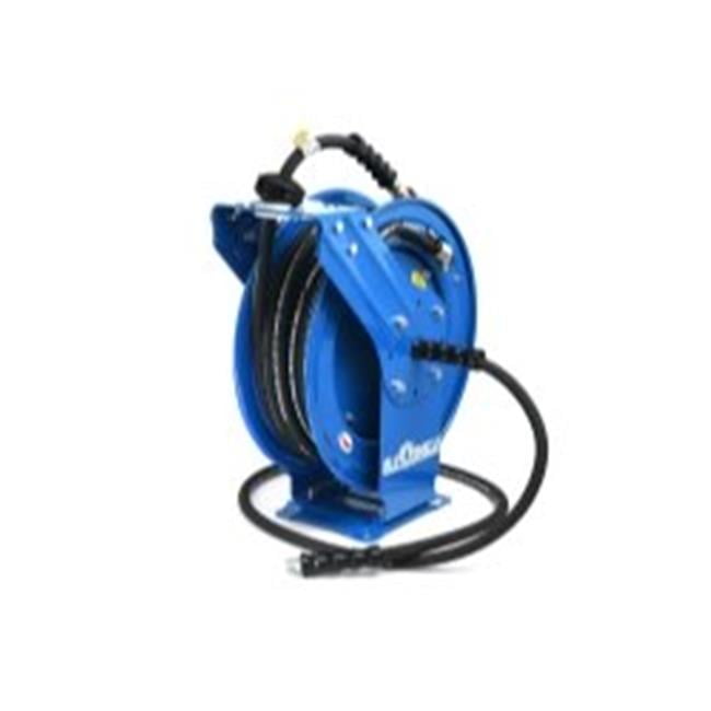 BluBird BLBPWR3850 0.37 in. x 50 ft. Pressure Washer Dual Arm Hose Reel