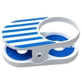 thumbnail image 2 of SomWiBe Blue Clip On Cup Holder For Desk Table Clamp Drink Holder Clip On Cup Holder For Beach Chair Picnic Accessory 7.9 In, 2 of 9
