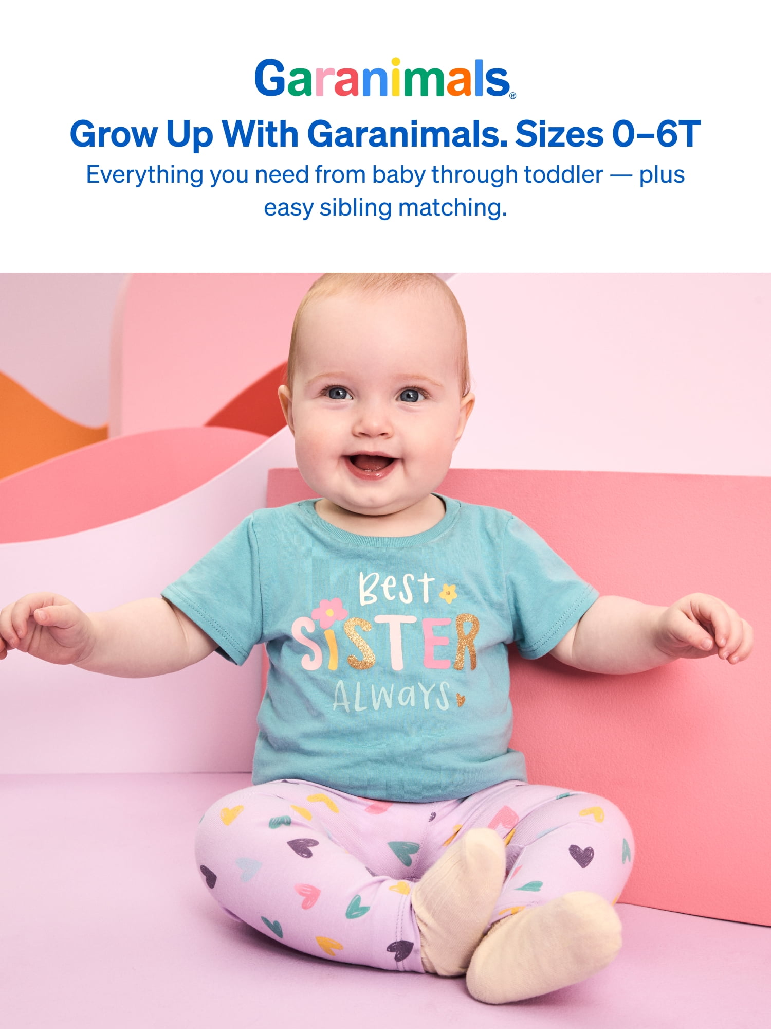 Garanimals Baby & Toddler Girls Leggings, Single & 3-Pack, Sizes 0-6T