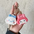 thumbnail image 3 of Sanrio Anime Kawaii Kuromi My Melody Cinnamoroll Key Cover Cartoon Key Chain Pendant Women Key Holder Female Key Ring Gift Toy, 3 of 6