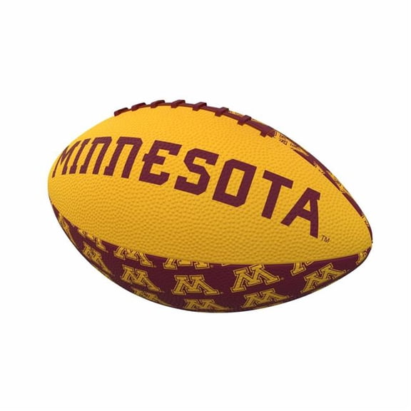 Logo Brands 175-93MR-3 Minnesota Repeating Mini-Size Rubber Football