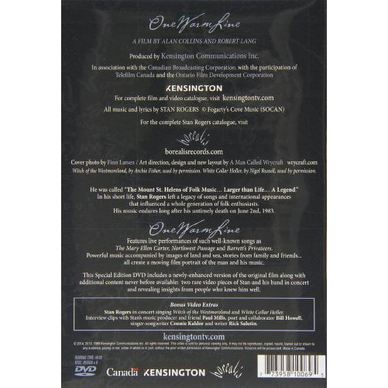 Amazon.com: One Warm Line - The Legacy of Stan Rogers : Stan
