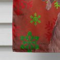 thumbnail image 4 of Carolines Treasures SC9755CHF Redbone Coonhound Red Snowflakes Holiday Flag Canvas House Size, 4 of 4