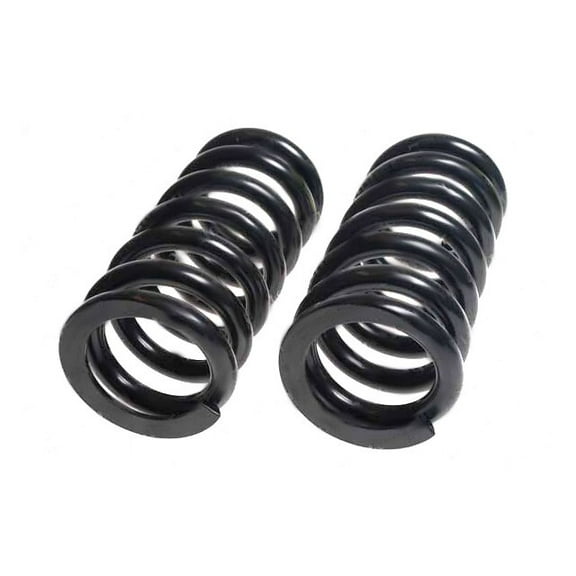 Front Coil Spring Set - Compatible with 1977 - 1993 Dodge D150 1978 1979 1980 1981 1982 1983 1984 1985 1986 1987 1988 1989 1990 1991 1992