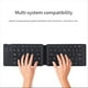thumbnail image 5 of Teclado Bluetooth InaláMbrico Plegable Doble para , TeléFono Celular, Tableta, Computadora, Teclado MultifuncióN Mini Silencioso, A, 5 of 5