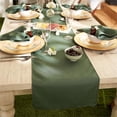 thumbnail image 4 of DII Artichoke Green Tonal Lattice Print Outdoor Table Runner 14x72, 4 of 15