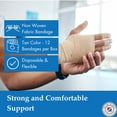 thumbnail image 5 of Henry Schein Self-Adherent Bandage Wrap, Latex Medical Wrap for Compression, 6in x 5yd, Tan, 12 Rolls, 5 of 8