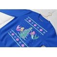 thumbnail image 5 of Old Glory Mens Mermaid Tree Ugly Christmas Sweater Long Sleeve Sweatshirt, 5 of 6