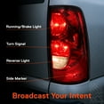 thumbnail image 4 of TRUE MODS Passenger Side OEM Tail Light Assembly Replacement for 2003-2006 Chevy Silverado 1500 2500 3500 HD [Bulb & Harness Included] Rear OE Style Brake Turn Signal Taillight Lamp, 4 of 7