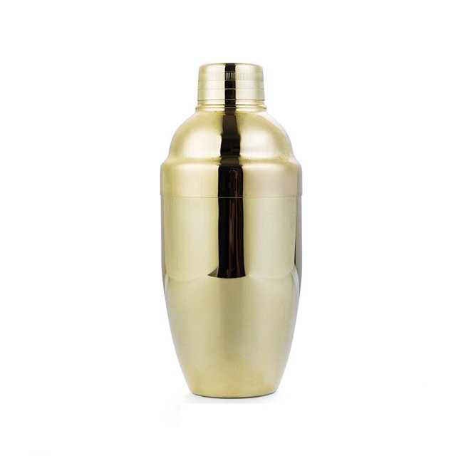 Coctelera Martini Mixer Acero inoxidable 500ML Coctelera con colador incorporado para Home Bar Bartending oso de fresa Hogar