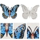 thumbnail image 2 of 4 piezas de mariposas de metal para decoración de pared, decoración de jardín de mariposas, 2 of 5