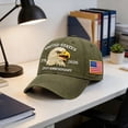 thumbnail image 5 of WKSCLPAI US 250th Anniversary Baseball Cap, Bald Eagle Flag Pattern Printed Patriotic 1776-2026 Adjustable Unisex Hat for 4th of July & USA 250 Year Celebrations, Army Green, 5 of 8