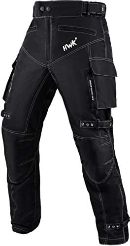 Motorcycle Pants For Men Dualsport Motocross Motorbike Pant Riding Overpants Enduro Adventure Touring Waterproof CE Armored All-Weather Waist30-32 Inseam30 