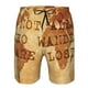 thumbnail image 3 of Fotbe Not All Those Who Wander Are Lost2 Trajes de Baño Estampados para Hombre, Shorts de Verano de Secado Rápido, Ropa de Playa, Bañadores-Large, 3 of 6
