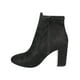 thumbnail image 3 of BOTIN CASUAL TACON MILAGROS MUJER NEGRO GAMUZA 16803 Leon 16803p, 3 of 3
