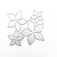thumbnail image 5 of Troqueles metálicos Kashoer con diseño 3D de rosa, flor y hojas, 5 of 5