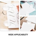 thumbnail image 4 of Clear Crystal Half Ball Paperweight,3-Pack Multi-Size Set for Secure Paper Holding During Calligraphy,Drawing,Decorative Glass Dome for Desk,Office,and Study, 4 of 7