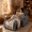 Dark Gray(Corduroy), variant on 3‑in‑1 Convertible Sofa Bed, Corduroy Single Sofa Chair with 4‑Level Adjustable Backrest, Foldable Sleeper Chair for Small Space, Lounge Chaise for Living Room Nap