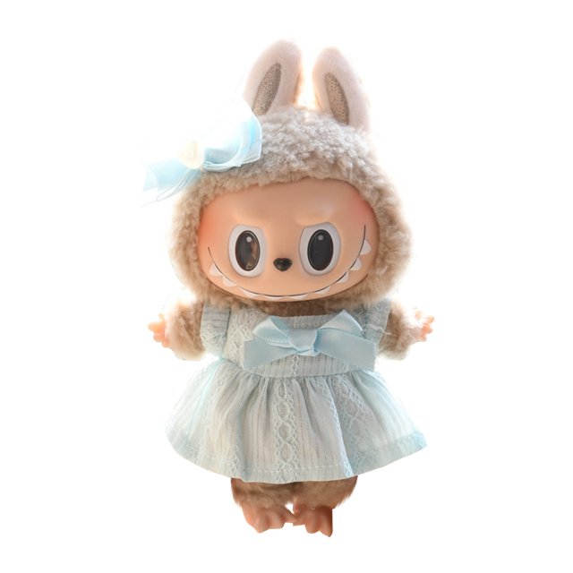 Labubus Original Labubus Original Cute Plush Doll Toy Gift Cartoon Style Children's Rag Doll Doll E