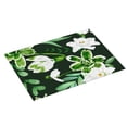 thumbnail image 2 of YFYANG Microfiber Dish Drying Mat for Kitchen, Reusable Vintage Watercolor Green Flower Large Dish Mat, 18" x 24", 2 of 9