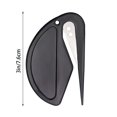 thumbnail image 2 of Hexang Envelope Slitter Letter Opener Mail Opener With Rubber Band Mini Letter Opener Multifunctional Paper Cutting No Harm To Hair Rubber Band God Tool, 2 of 5