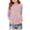 AB238 Pink, variant on Tisuna Sweatshirts For Girls Child Trendy Number Print Sweatshirt Teen And Youth Daily Wear Long Sleeve Outfits Size 3-4 Years