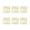 Golden, variant on 10pcs Square Memo Photo Holder Metal Paper Holders Note Clips for Wedding Party Table Decoration (Gold)