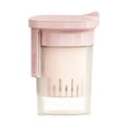 thumbnail image 1 of Filtro de jugo de fruta Colador de yogur Accesorios para el hogar Reutilizable Presión rosa, 1 of 9