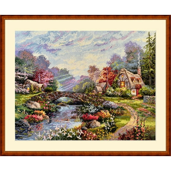 Springtime Glory K-233 Counted Cross-Stitch Kit