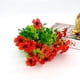 thumbnail image 2 of Kearding 8x flores artificiales de bajo mantenimiento para decoración de regalo del Día de la madre plantas de boda que admiten mascotas Decoración Rosa roja, 2 of 6