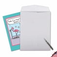 thumbnail image 4 of NobleWorks Big Funny Birthday Greeting Card 8.5 x 11 Inch with Envelope (1 Pack) Big, Jumbo Bday Flamingo Scale J3370BDG, 4 of 6