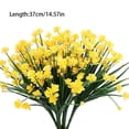 thumbnail image 3 of Artificial All Ages Breath Flowers Faux Gypsophila Bouquets 8 Inch Durable Decorative Fake Flowers Uv Resistant No Fade Floral Arrangement for Wedding Patio Porch Home Decor Rose, 3 of 7