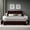 Red, variant on Castle Place Corduroy Velvet Queen Platform Bed With Storage, Red