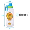 thumbnail image 3 of Botella de agua plateada Buffalo Disney Pixar Up de 950 ml con pegatinas, 3 of 9