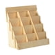 thumbnail image 3 of Soporte de madera para tarjetas de felicitación, estante para fotos, colección de manualidades, organizador de pegatinas, 4 niveles, para tiendas, fol, 3 of 7