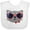 AA-White, variant on Inktastic 4th of July Girl Patriotic Cat Boys or Girls Baby Bib