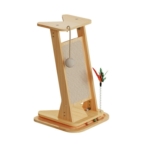 AOOOWER Space Saving Cats Furniture Wall Corner Cats Scratcher Sisal Cats Scratching Column