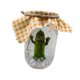 thumbnail image 1 of Estatua de pepinillo en frasco, colección de regalo, figura decorativa de resina para sala de estar Ansioso, 1 of 9
