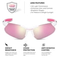 thumbnail image 3 of Gafas de Sol Deportivas Polarizadas Xagger para Niños y Jóvenes con Armazón TR90, 3 of 6