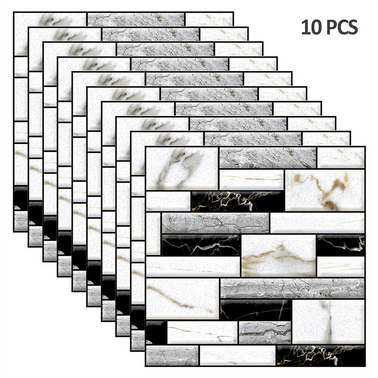 Details about   White 3D Wallpaper PVC Self adhesive Waterproof Wall stickers Bathroom Shower 