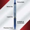 thumbnail image 4 of Pilot Precise Stylos à Bille Roulante Rétractables V5 RT, Pointe Extra Fine 0,5 mm, 7 Couleurs (26095), 4 of 5