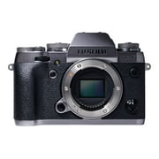 Angle View: Fujifilm X Series X-T1 - Digital camera - mirrorless - 16.3 MP - APS-C - 1080p - body only - Wi-Fi - graphite silver