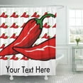 thumbnail image 1 of ABPHQTO Cortina de ducha Spicy Hot Chili Peppers 150x180 cm, 1 of 1